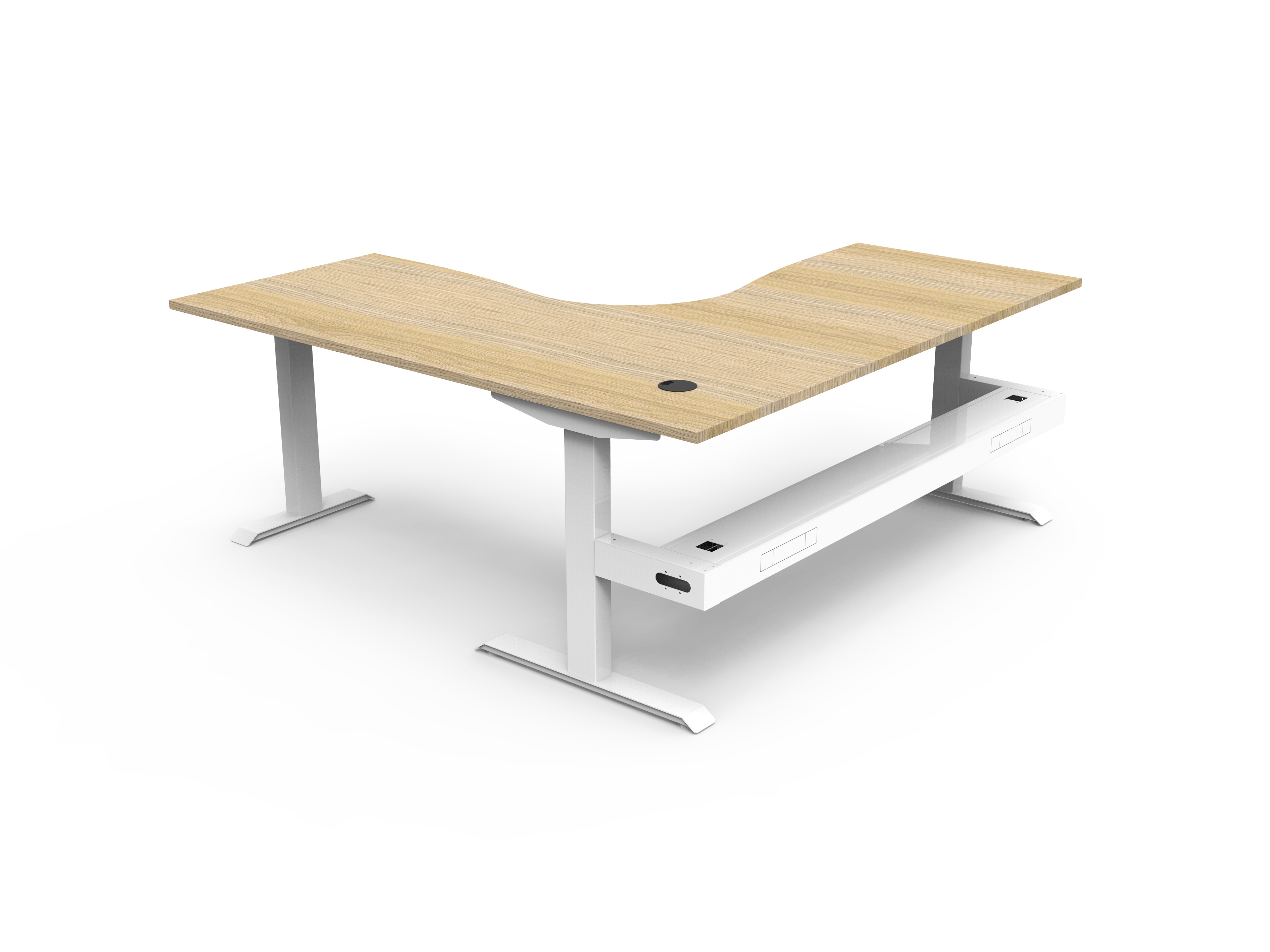 Boost Static Corner Workstation 1800x1500 CT NOWS